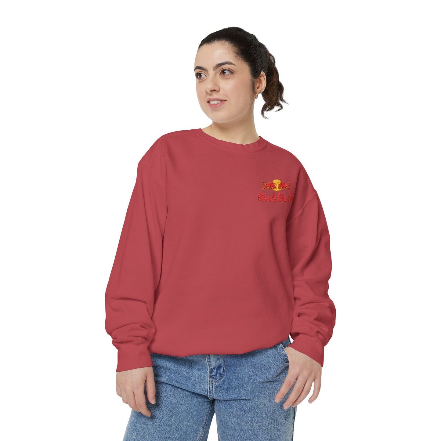 Red Bull Embroidered Sweatshirt