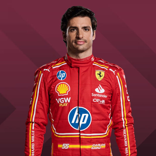 2024 Carlos Sainz HP Scuderia Ferrari Race Suit F1